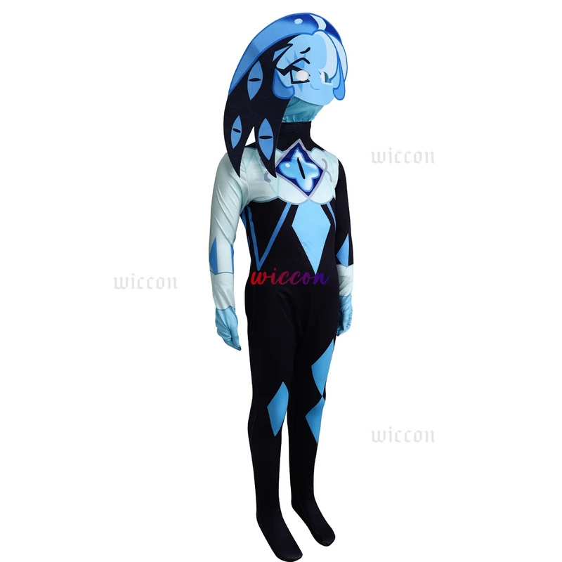 Head Gear Running - NewCookie Run:Kingdom Shadow Milk Cookie Costume