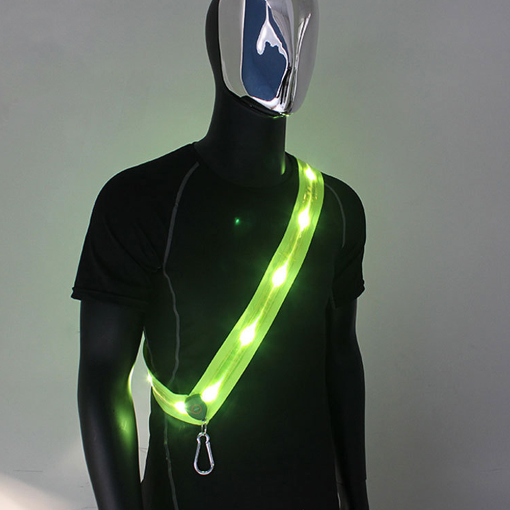 LED Running Belt Rechargeable  - Running Jogging Gear 评论和价格