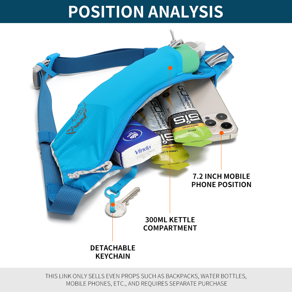 Running Bag Waist Bag Belt Bag - Running Jogging Gear 评论和价格