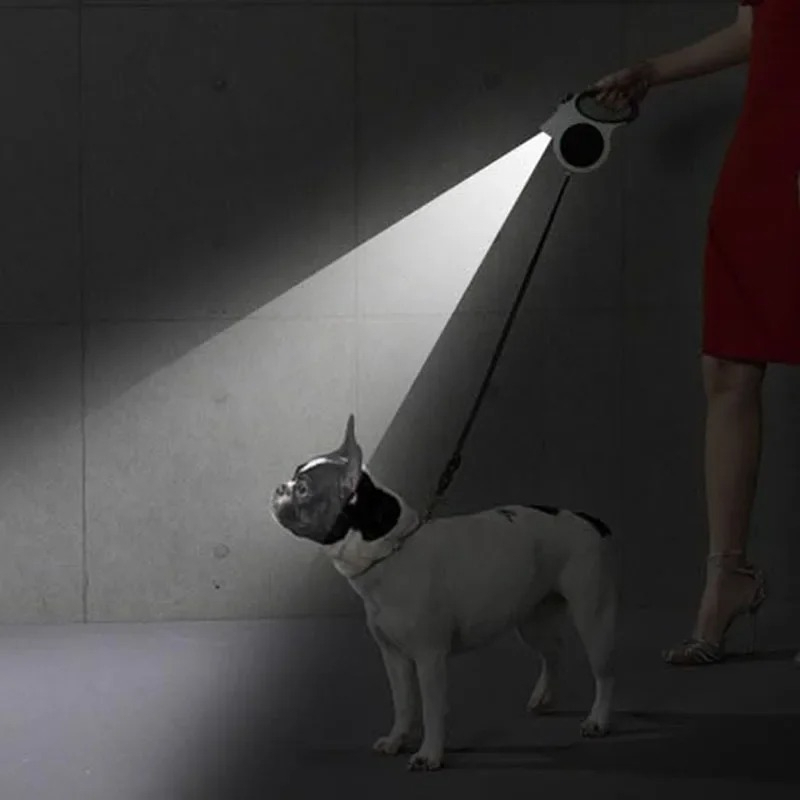 1Pcs Illuminated Retractable D - Running Gear Dog 评论和价格