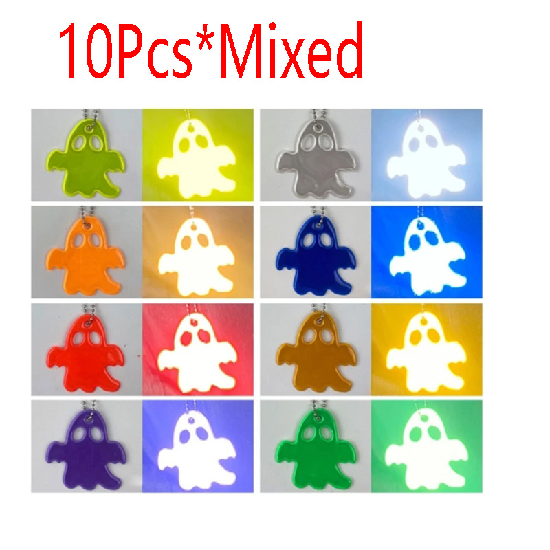 10Pcs 6*6cm Safety Reflector P - Running Gear Transportation 评论和价格