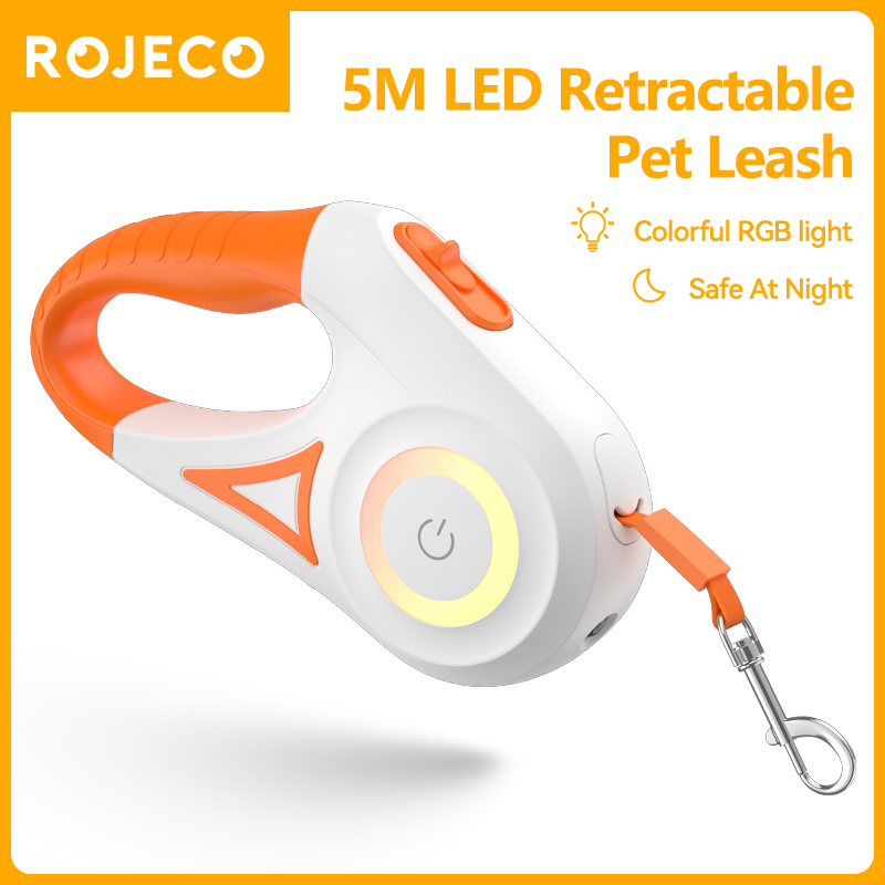 ROJECO 5M Automatic Dog Leash  - Running Gear Dog 评论和价格