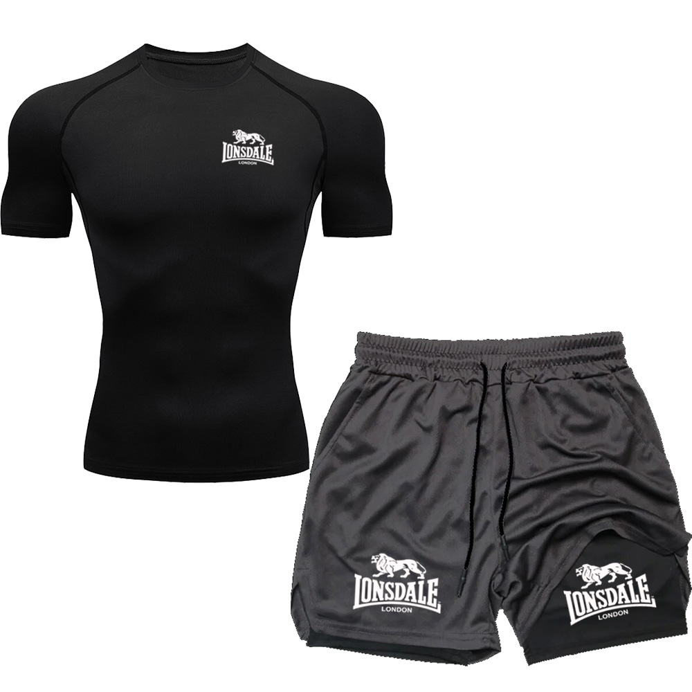 LONSDALE Men's Multi Pocket Sh - Running Jogging Gear 评论和价格