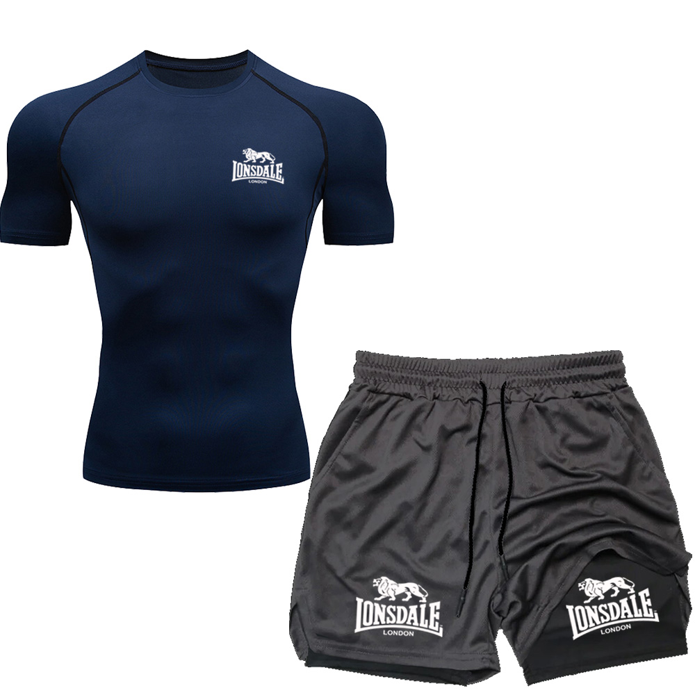 LONSDALE Men's Multi Pocket Sh - Running Jogging Gear 评论和价格