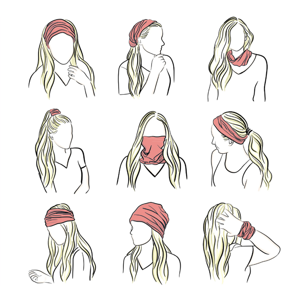 Purple Balaclava Women Running - Head Gear Running 评论和价格