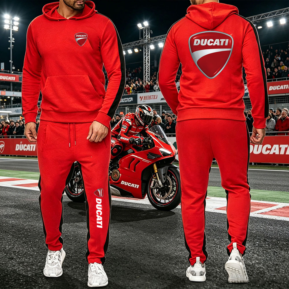 2026 Men Tracksuit  Ducati mot - Running Gear Motor 评论和价格