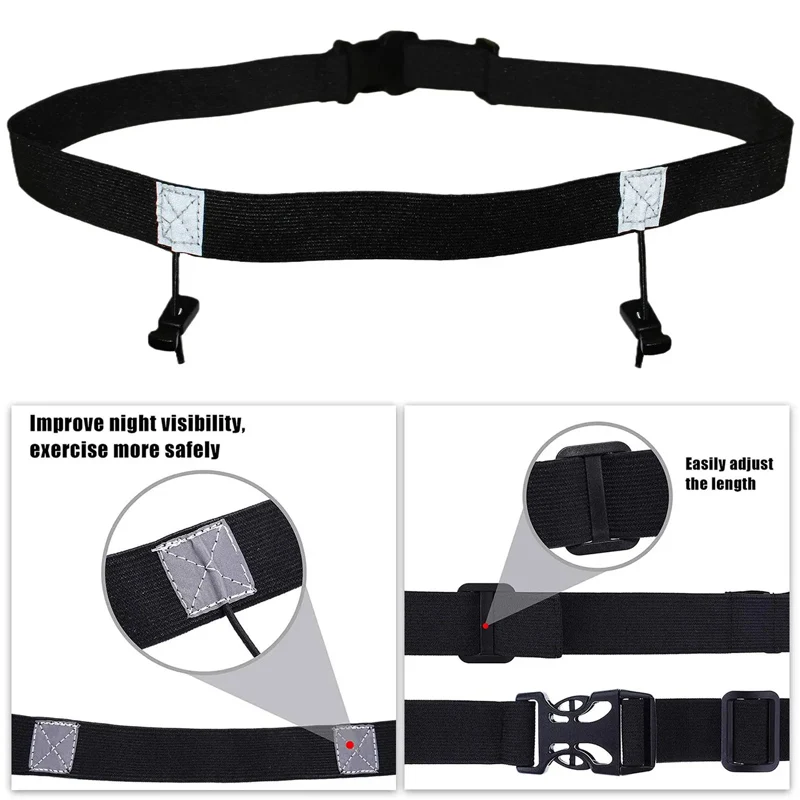 Running Race Number Belt Waist - Running Gear Motor 评论和价格
