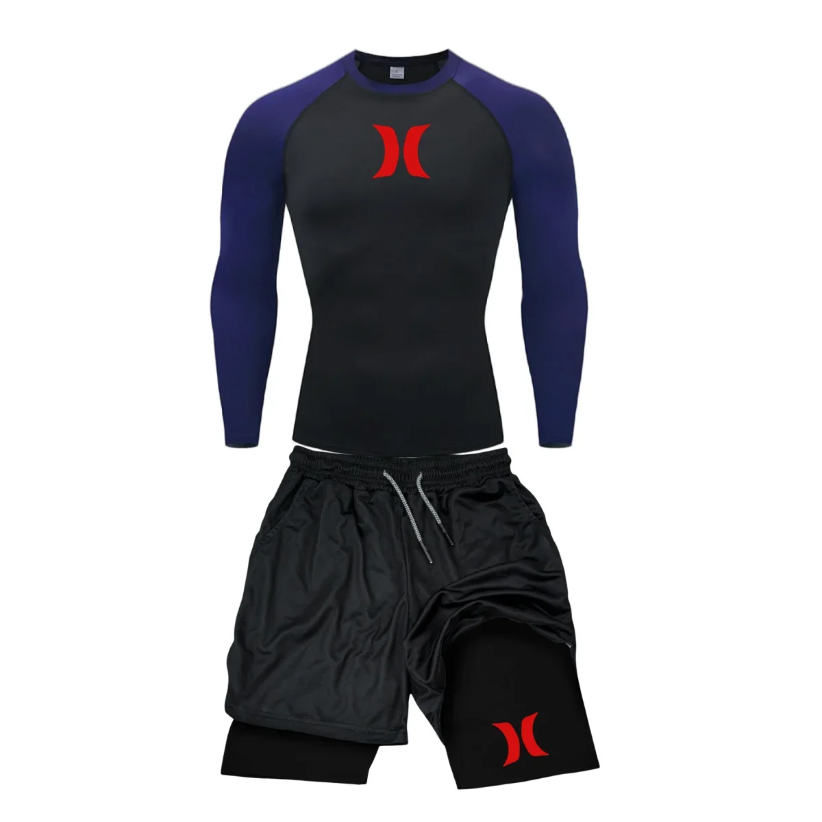 Men's Compression Running Suit - Running Jogging Gear 评论和价格